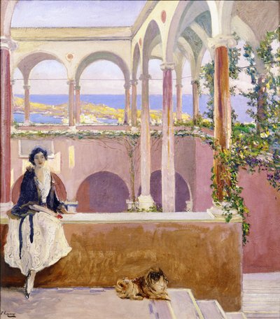 Sur la Riviera, 1920 - John Lavery